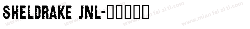 Sheldrake JNL字体转换